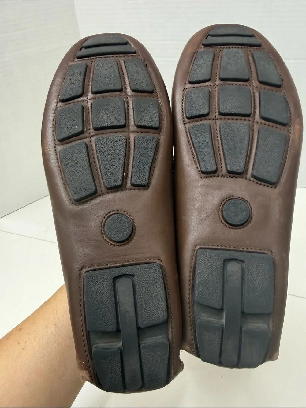 J. Crew Brown Leather Penny Loafers